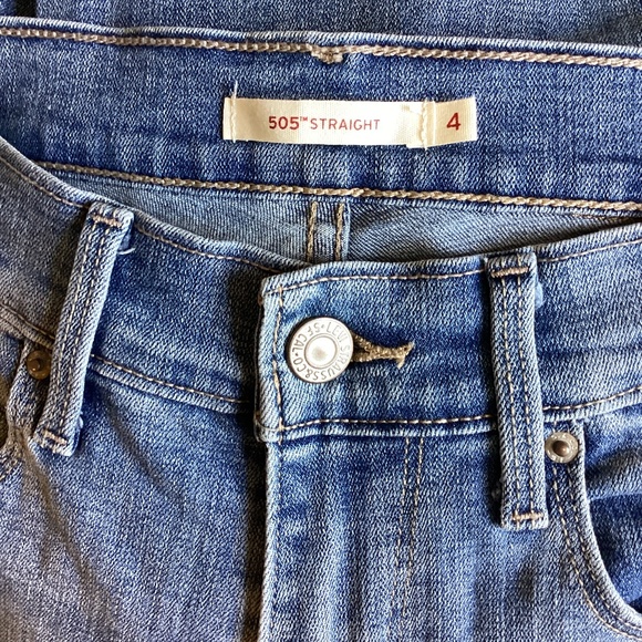 Levi’s 505 Straight Jeans, Size 4 - Picture 3 of 4